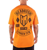 T-Shirt Headrush THE BULLET CHAPTER ORANGE