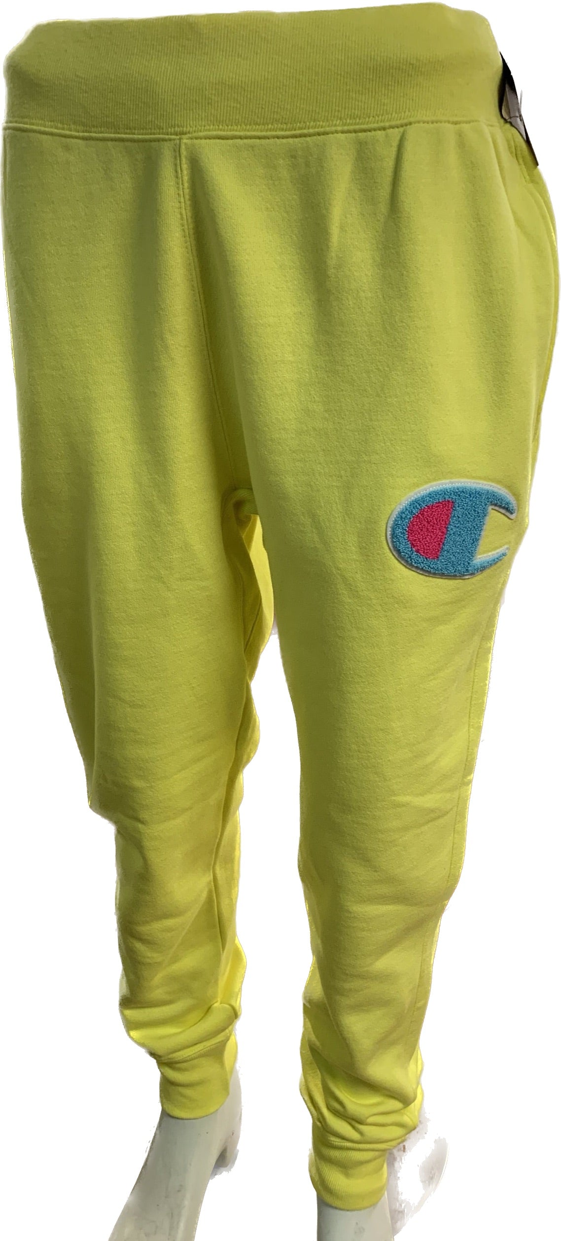 Jogging champion jaune new arrivals