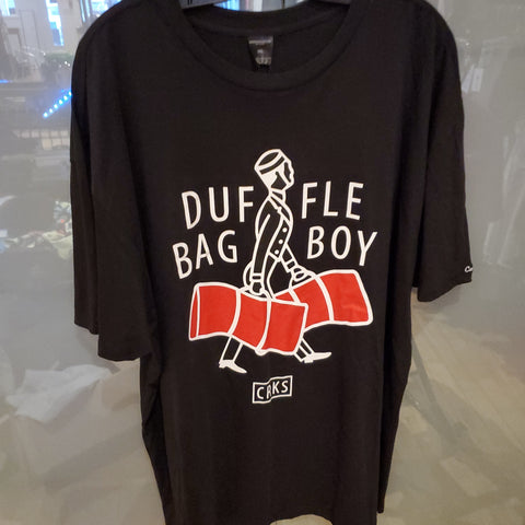 T-shirt crooks noir DUFFLE BAG BOY