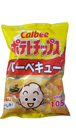 CALBEE Puce de pomme de terre barbecue 105g