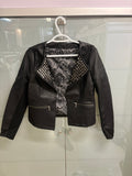 THE BLACK FLOWER
VEGAN LEATHER JACKET