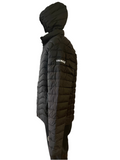 Manteau avec capuchon à zipper VIKINGZ NOIR