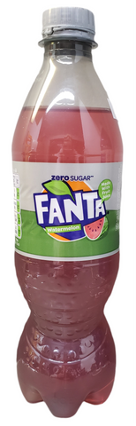 Fanta watermelon zero sugar 500ml