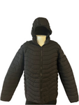 Manteau avec capuchon à zipper VIKINGZ NOIR