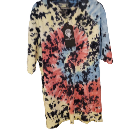 T-shirt crooks tie dye coloré