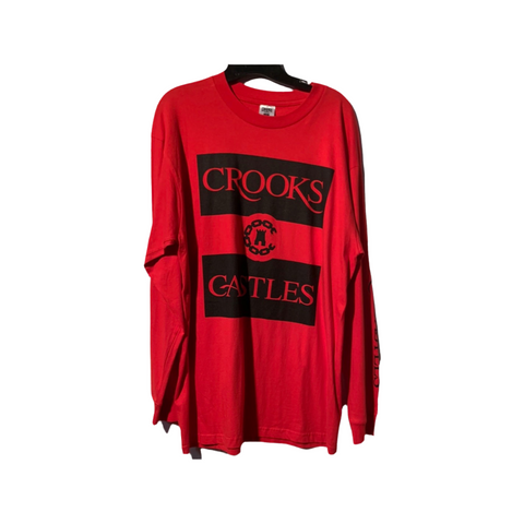 Longsleeve c&c rouge