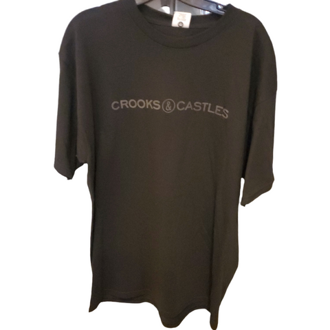 T-shirt crooks noir