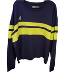 Longsleeve kangol bleu et vert