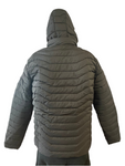 Manteau avec capuchon à zipper VIKINGZ NOIR