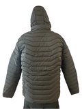 Manteau avec capuchon à zipper VIKINGZ NOIR