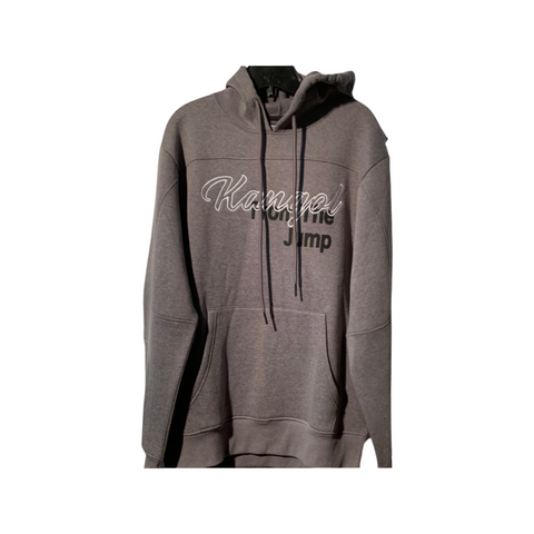 Hoodie kangol gris avec écriture