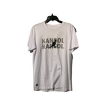 T-shirt kangol blanc avec logo