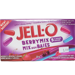 Jell-O mix aux baies 5 saveurs 120g