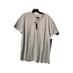 T-shirt kangol gris blanc avec bouton