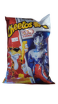 Cheetos lanières de maïs a saveur de steak artificiel 90g