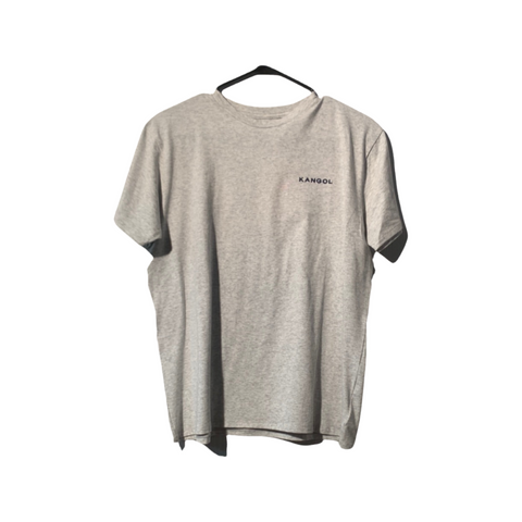 Tshirt kangol gris blanc