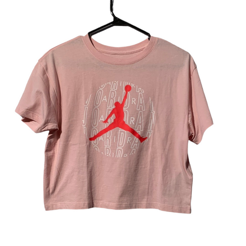 T-Shirt Jordan rose à motifs