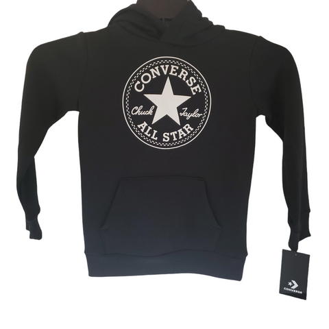 Hoodie converse noir enfant