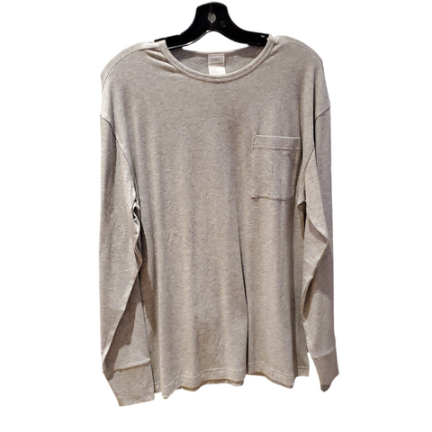 Longsleeve sample gris avec poche