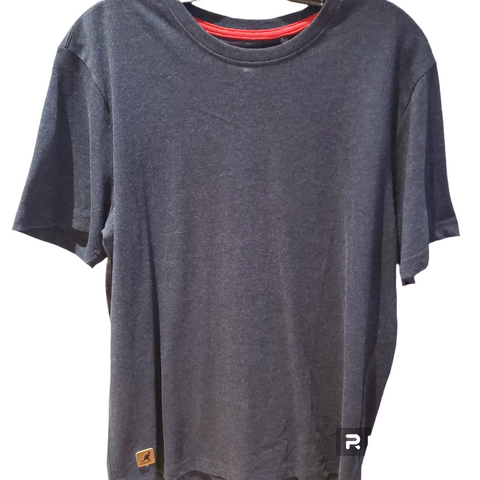 Tshirt kangol bleu gris logo rouge