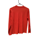 Longsleeve uni rouge