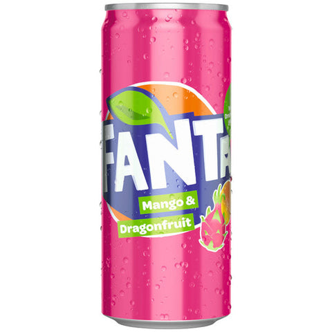 Fanta mangue et fruit du dragon (EUROPE)