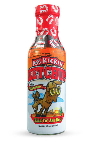 Ass kicking ketchup avec habanero HOT