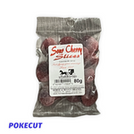Gummy sour cherry Slices