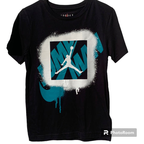 T-Shirt Jordan/Nike noir à motifs