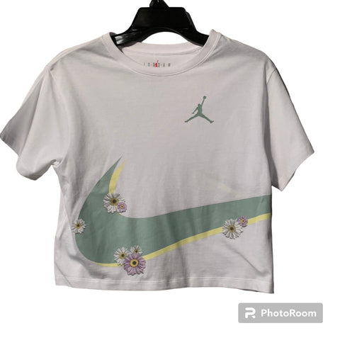 T-Shirt Jordan/nike  blanc a motifs