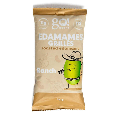 Go beanz edamames grillé ranch
