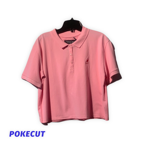 Croptop t-shit  rose style polo