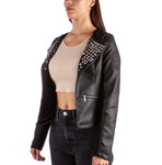 THE BLACK FLOWER
VEGAN LEATHER JACKET