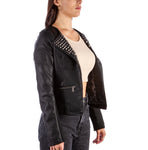 THE BLACK FLOWER
VEGAN LEATHER JACKET