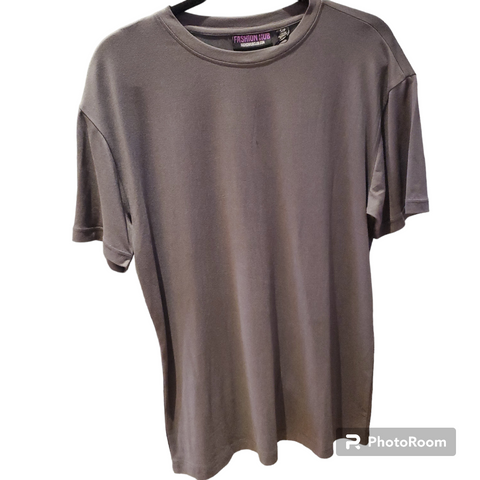 Tshirt gris foncé fashion Hub