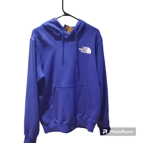 Hoodie the north face bleu