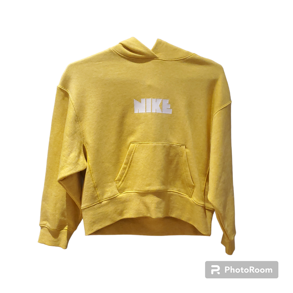 Hoodie nike jaune unisexe femme Taverne boucane