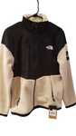 Veste the north face blanche et noir