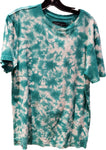 Tshirt kangol turquoise a tie-dye