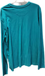 Longsleeve kangol turquoise avec 3 boutons