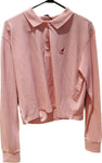 Polo kangol manche longue rose