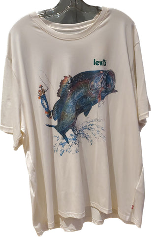 Tshirt levis dessin poisson