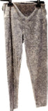 Legging kangol gris a motif