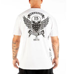 THE MASKED VIGILANTE TEE WHITE
