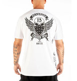 THE MASKED VIGILANTE TEE WHITE