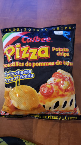 CALBEE chips pizza fromage fondu 55g