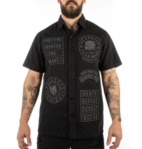 THE CHIEF SHORT SLEEVE SHIRT BLACK