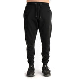 THE PALAZZO JOGGERS BLACK