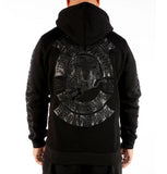 The rise of Macedon PULLOVER HOODIE BLACK / BLACK