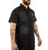 THE CHIEF SHORT SLEEVE SHIRT BLACK